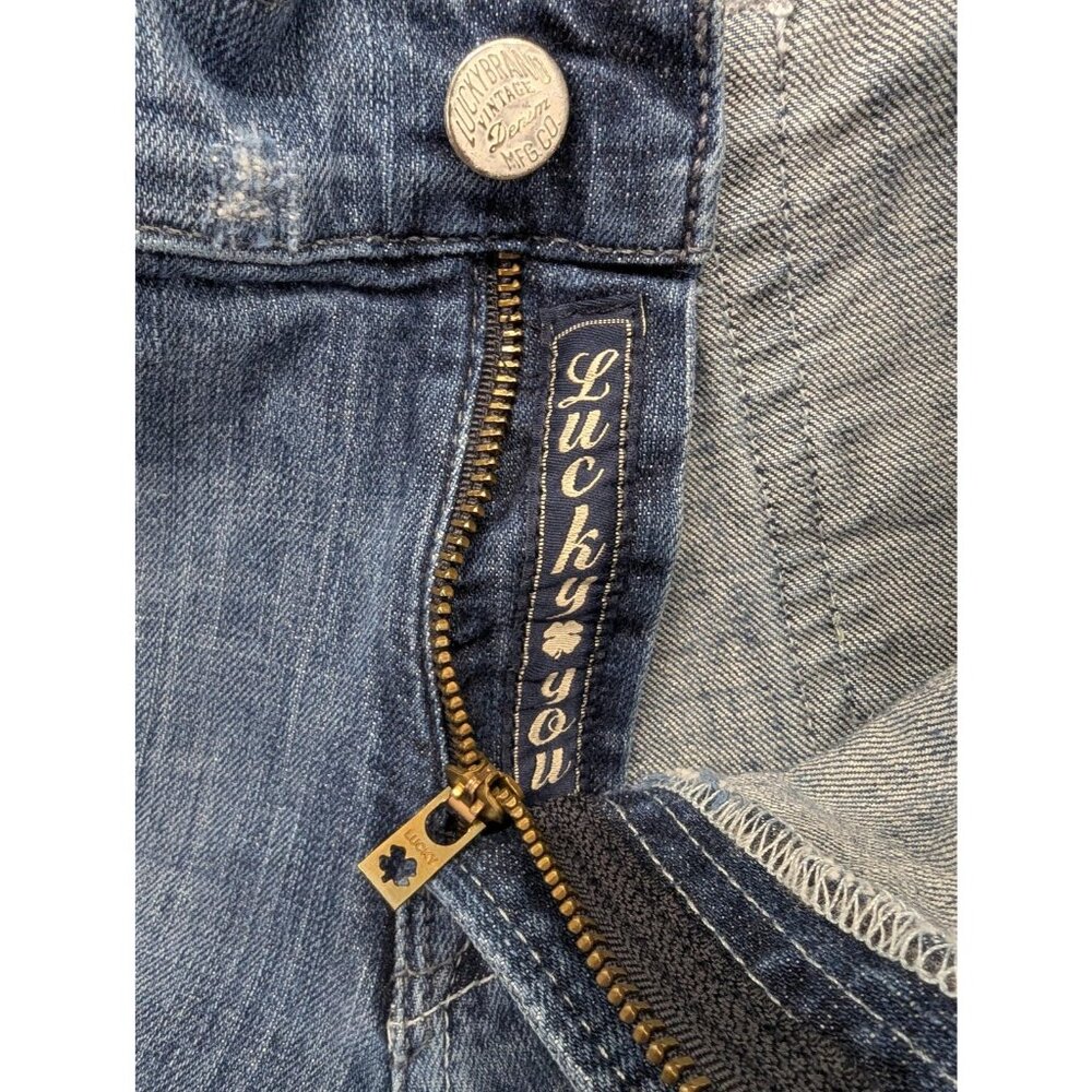 Lucky Brand Bartlett Sweet N Low Jeans Womens 10 Blue Bootcut Stretch 30x28 - Picture 12 of 15